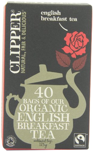 Clipper Organic English Breakfast Tea (Pack of 6)