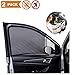 Produktbild PUTTL 2er Pack Auto-Sonnenblende für die Vorderseite Universal-Sonnenblende für die Fahrerseite Anti-Moskito-atmungsaktive Auto-Sonnenblende für die Vorderseite für Babys, Kinder, Haustiere