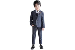 LOLANTA Abito Elegante da Cerimonia per Bambino, Completo Giacca e Pantaloni per Bambino, 3-13 Anni