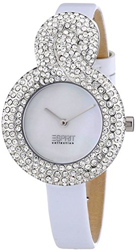 Esprit Collection Damen-Armbanduhr XS Danae White Analog Quarz Leder EL101182F02 Esprit Collection Damen-Armbanduhr XS Danae White Analog Quarz Leder EL101182F02