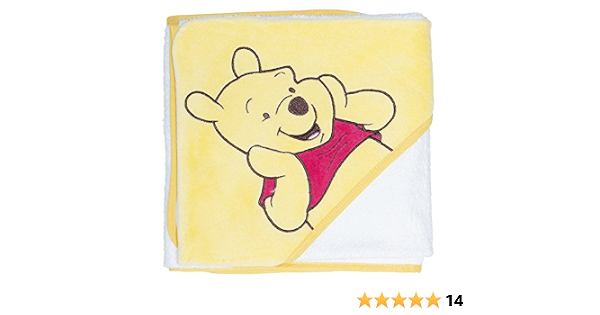 Babycalin Cape De Bain Winnie 80 X 80 Cm Amazon Fr Bebe Et Puericulture