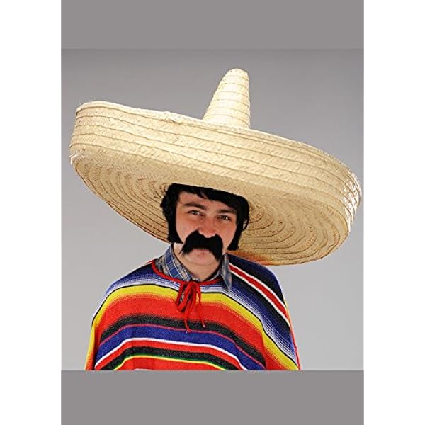 Straw Sombrero Hat 