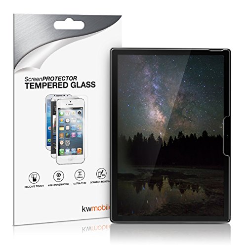 kwmobile Panzerglas Displayschutzfolie für Microsoft Surface Book - Tablet Schutzglas Folie Schutzfolie Displayschutz Glasfolie in kristallklar