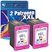 Produktbild PlatinumSerie 2x Tinten-Patrone für HP 901 XL Color OfficeJet J4500 J45600 J4624 J4660 J4680