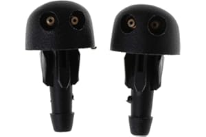 Xuniu 2 Piezas Delantero del Coche Windsheild limpiaparabrisas boquillas arandela para Renault Clio MK2 7700413545