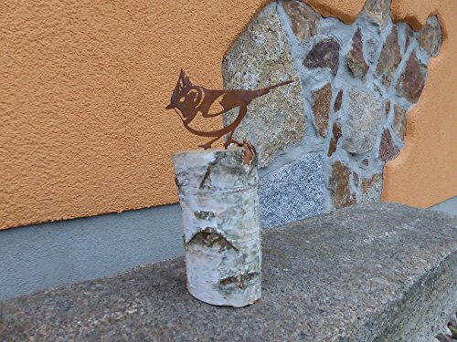 Vogel / Haubenmeise (Rostdeko) - 3