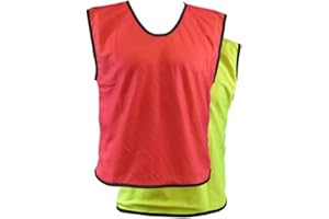 CARTA SPORT REVERSIBLE BIB YELLOW/RED - LARGE/XL