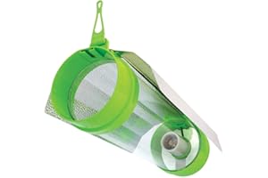 LUMII 5" 6" 8" Tube Reflector Air Cool tube Inline Air Cooled Hydroponics HPS MH (5" 125mm)