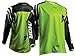 Produktbild THOR MX Off Road Jersey Shirts SECTOR ZONES Motorrad Motocross Hemden Quad Enduro ATV DIRTBIKE Scooter Motorradrennanzug Trikot - Green - L/42
