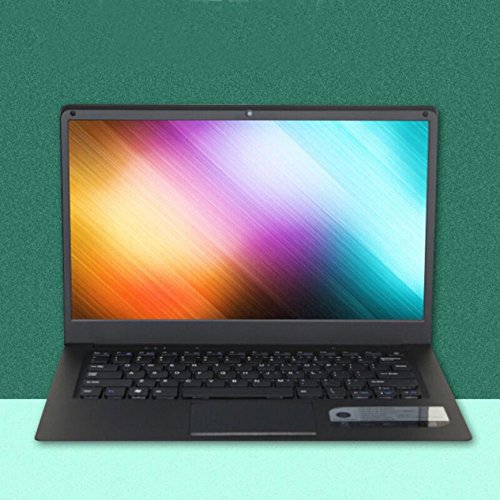INTEL ATOM Quad-Core Laptop 14   Screen Display 1366 768pixel 4G 64G Windows10  Black 