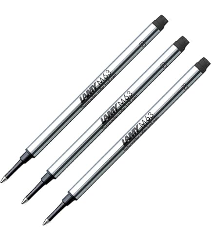 LAMY M16 – Set 4 Ricariche Per Penna A Sfera – Tratto Largo (B) – Inchiostro Nero - 4