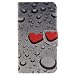 Produktbild LG V10 Hülle [Mit gehärtetem Glas Display Schutz], idatog(TM) Magnetische Schlag Buch Art Schutzhülle, Hohe Qualität Klassische Bunte Kühles Muster Design Premium PU Leder Faltender Mappen Kasten mit [Kredit Karten Steckplätze] Stand Funktion Folio Schutzhülle Perfekt Passt Für LG V10