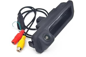 MEIMEIER Cámara de visión trasera de coche 170° AHD 1080P para Ford Focus 3 MK3 C MAX Focus 2012 Hatchback Sedan visión nocturna vehículo de marcha atrás (AHD)