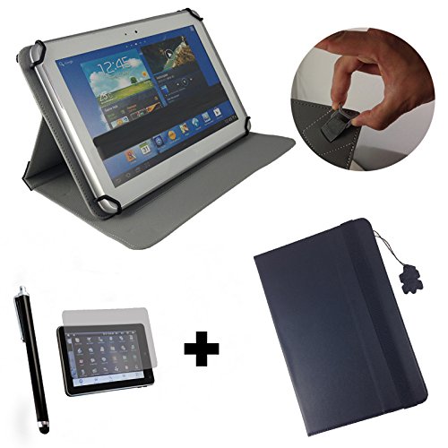 Echtleder Tasche Für Toshiba Encore Mini WT7-C-101 Buchhülle Tablet Pc Tasche + Stylus - 7 Zoll Echtleder