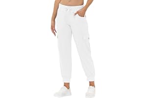 JINSHI Pantaloni Donna Cargo Pantalone Lungo Sportivo Leggero Lavoro Jogging Pant con Tasche