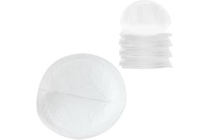 LSYYSL Lot de 50 coussinets d'allaitement jetables, ultra fins, très absorbants, à séchage sûr, anti-fuite, ultra ajustés, ultra doux, respirants, emballés individuellement (blanc, 13 cm)