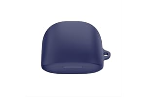 GIOPUEY Cilicone Case Compatible with ASUS ROG Cetra True Wireless, Ultra-thin soft Cover, Slim-Fit,Anti-Fall,Not Easy to Dirty - Navy blue