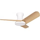 Tavan Vantilat&ouml;r&uuml; LED Armat&uuml;r 80cm 54W, APP ve Kumanda Kontroll&uuml;, 6 Kademeli Fan, 3 Işık Rengi 3000K-4000K-6500K, Tersine D&ouml;n