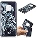 Produktbild Everainy Huawei Mate 20 Pro Hülle Silikon Bumper Gummi mit Prägen Muster Cover Hüllen für Huawei Mate 20 Pro Handyhülle Stoßfest TPU Gel Stoßstange Schwarz Schutzhülle (Löwe)