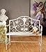 Produktbild HERRSCHAFTLICHE GARTENBANK TRAUM IN WEISS VIKTORIANISCH PALAZZO EXCLUSIV