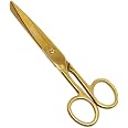 MultiBey Schere 17,8 Cm – Aus Edelstahl, Goldfarben, Für Stoff, Papier & Leder