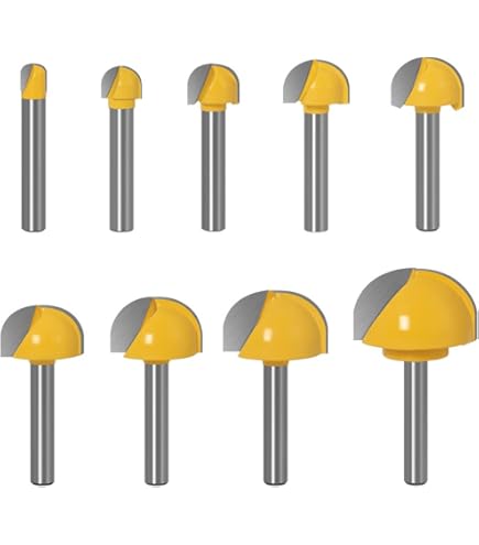 Fengke freze uçları karbür keskin uçlu 3 flüt boyutlandırma CNC Router Bit yerle