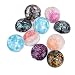 Importe 10Pcs 18mm Shell Chips Resin Snap Button fit Noosa Bracelet Rings Findings RS.550.00