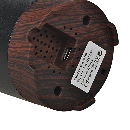 Essential Öl, ibetter Aromatherapie Schirm Tragbare Cool Mist Ultraschall Aroma Luftbefeuchter, Auto Luftbefeuchter, Mist Modus Anpassung und wasserloses Automatische Abschaltfunktion - 7