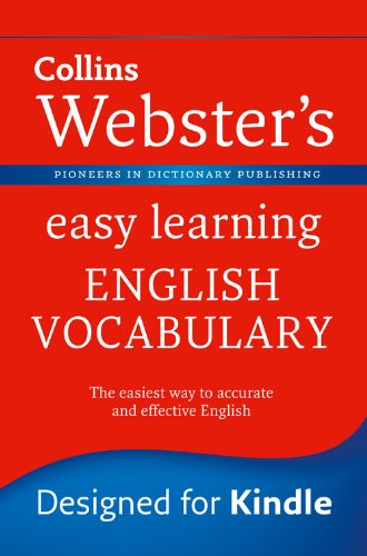 Webster's Easy Learning English Vocabulary (Collins Webster's Easy Learning) (English Edition) livre