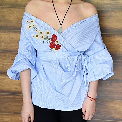 Blue Vessel 1 Stk Stickerei Chrysantheme Daisy Nähen auf Patch Abzeichen Tasche Hut Jeans Kleid Applique Fertigkeit - 4
