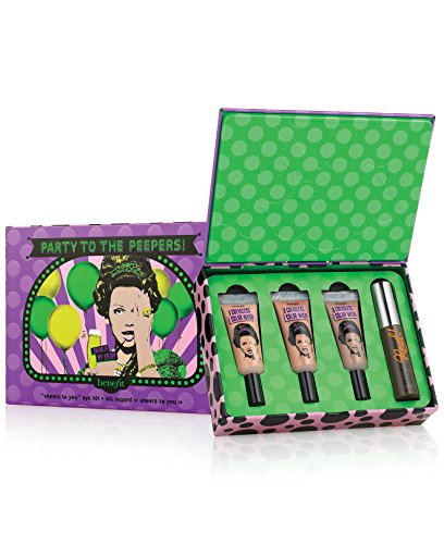 BENEFIT COSMETICS party to the peepers! CREASELESS "sheers to you" brow-bone highlighter/eyeshadow/neutralizer & MASCARA eye kit LIMITED EDITION