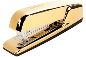 Swingline 747 Agrafeuse professionnelle sans bourrage Capacité 30 feuilles Métal chromé doré