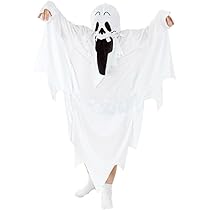 Halloween Geister Umhang Mit Kapuze - Gruselkostüm Für Sensenmann & Geisterbraut