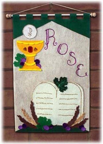 Deluxe First Communion Banner Kit: 10 Commandments - Single Kit (Illuminated Ink 831)
