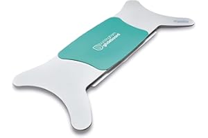 BUCKINGHAM HEALTHCARE Buckingham Glideboard-Transferbrett, für Rollstuhlfahrer, Weiß / Grün