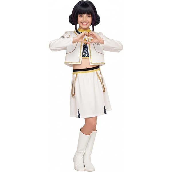 Costume Cosplay K-Pop Per Bambine - Set Completo Rumi/Mira/Zoey, Per Halloween E Feste