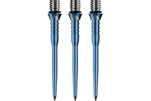 Mission Darts Titan Pro | gerillte Titan-Dartspitze, Umwandlungspunkt