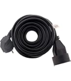 ZENITECH Cavo alimentazione elettrica HO7V-U 1,5mm² Nero - 25m | Leroy