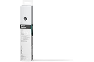 Cricut Flex Thermocollant pour Tissus – Blanc – 0,6 m | Rouleau de Vinyle Thermocollant pour T-Shirt et Textile | Compatible avec toutes les machines Cricut | Joy Xtra Smart HTV Iron-On