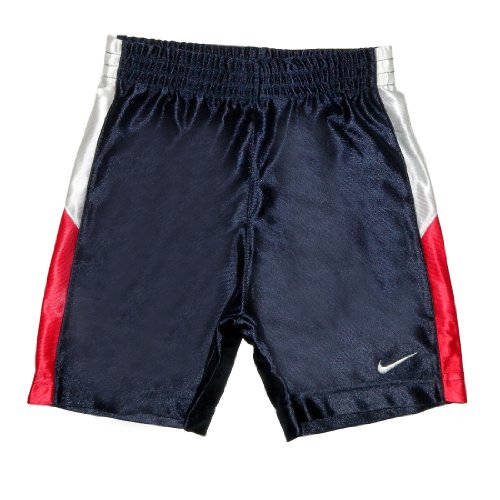 Toddler NIKE Dri-Fit Mesh Sport Shorts 4T Dark Blue & White