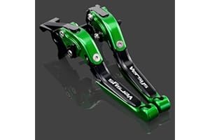 2BIRD Leve della frizione del freno moto, 1 paio CNC. MANGOGGIO DI ACCESSORI REGOLABILI REGOLABILI REGOLABILE REGOLABILE 6 POSIZIONE ANTINIFICABILE KAWASAKI. Versys 650 Versys 1000 2015-2021