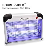Aspectek Lampara Mata Insectos Electrico Mata Moscas Mejor Solución Contra...