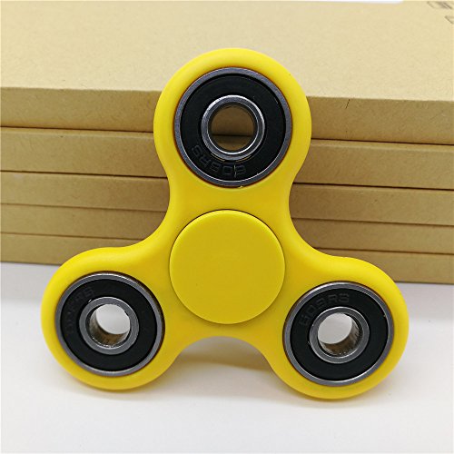 Hand spinner, EDC Spinner Fidget Toys, Fidget Spinners, Relieves Your Stress, ADHD, Anxiety, and Boredom - Yellow