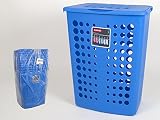 De colores de diseño CURVER CESTO para LA Ropa 60L