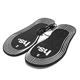 Noir chauffé Semelles alimenté par Batterie Rechargeable Orteil Pied Plus Chaud Pad Pad Outil de Chauffage avec des Sangles pour Hommes Femmes