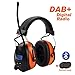 Produktbild DAB / DAB + FM Radio & Bluetooth Wiederaufladbare Lärmschutz Gehörschutz, Protear Gehörschutz mit integriertem Mikrofon für Arbeits-und Industrie, zertifiziert SNR 30 dB