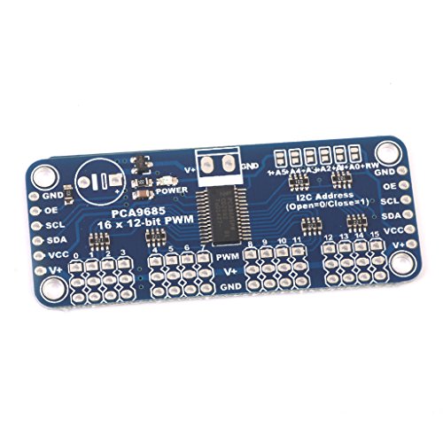 Preisvergleich Produktbild 16 Kanal 12 Bit PWM / Servotreibermodul I2C Schnittstelle Für Arduino