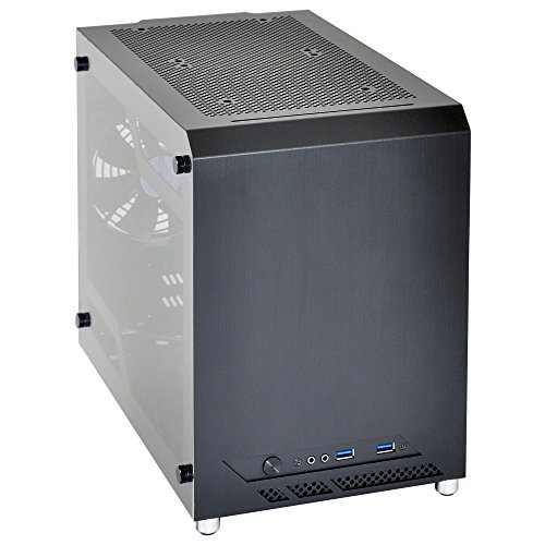 Preisvergleich Produktbild Lian Li pc-q10wx Mini-ITX Cube – schwarz