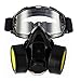 Produktbild Jolin Dual Anti-Staub-Sprühfarbe Industrial Chemical Gas Atemschutzmasken Respirator (Masken & Vollsichtschutzbrille 1)