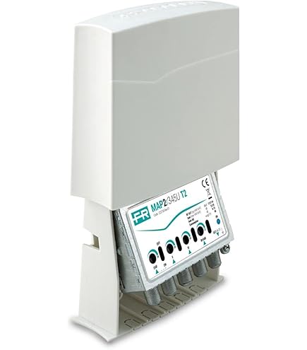 Amplificatore TV 432169 - Nero, 2 Ingressi UHF/VHF, Filtro 4G LTE, Guadagno Regolabile - Foto 3